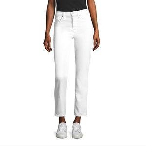 NWOT Hudson Jean Zoeey High Rise Straight White 31